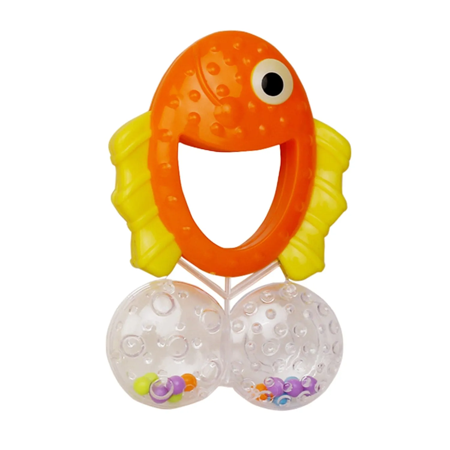 Fish Multicolour Set Of 3 Rattle Toy