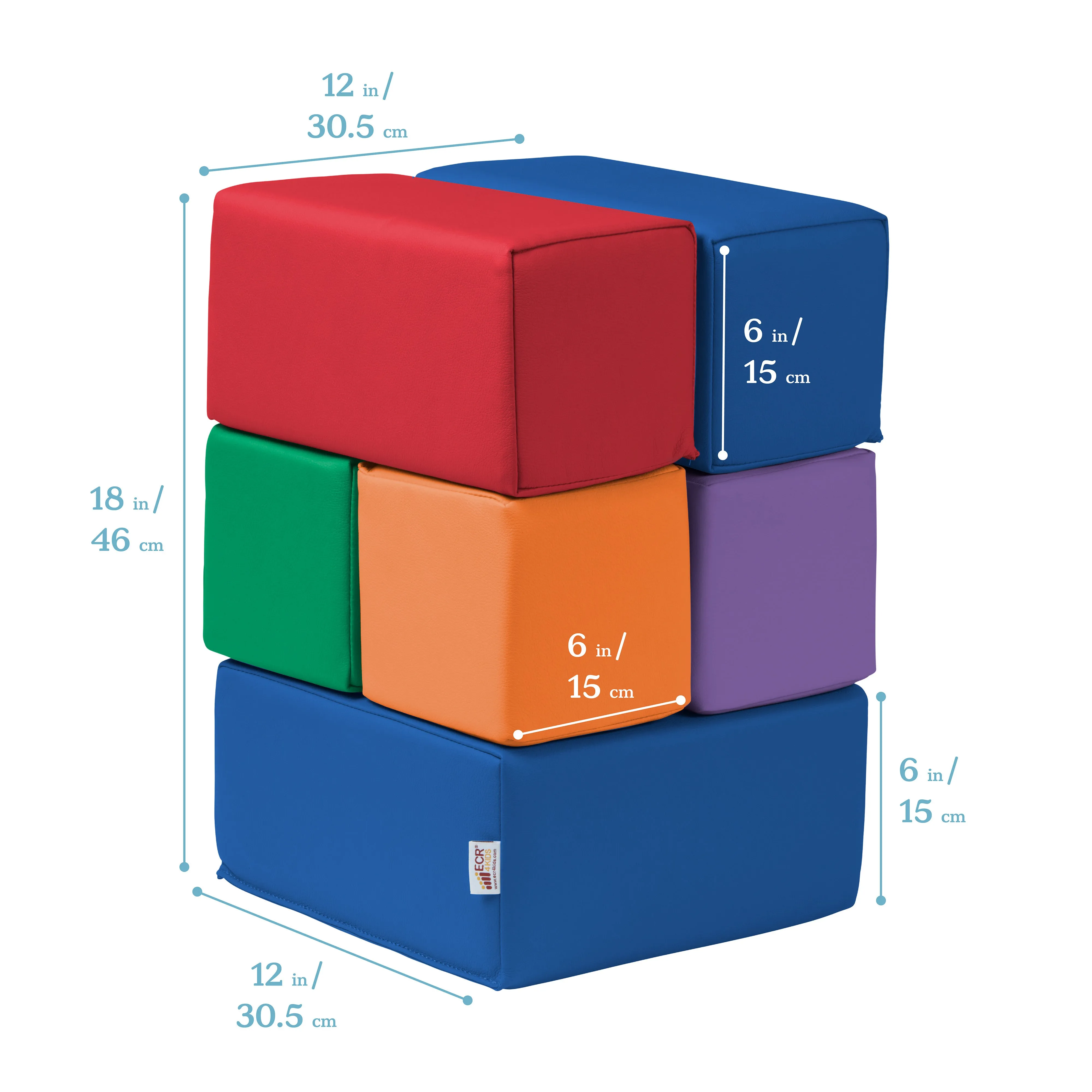 Fold-N-Go Activity Mat and Toddler Foam Block Playset