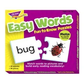 Fun-To-Know Puzzles - Easy Words