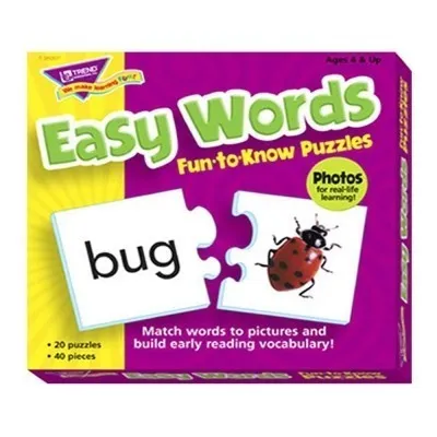 Fun-To-Know Puzzles - Easy Words