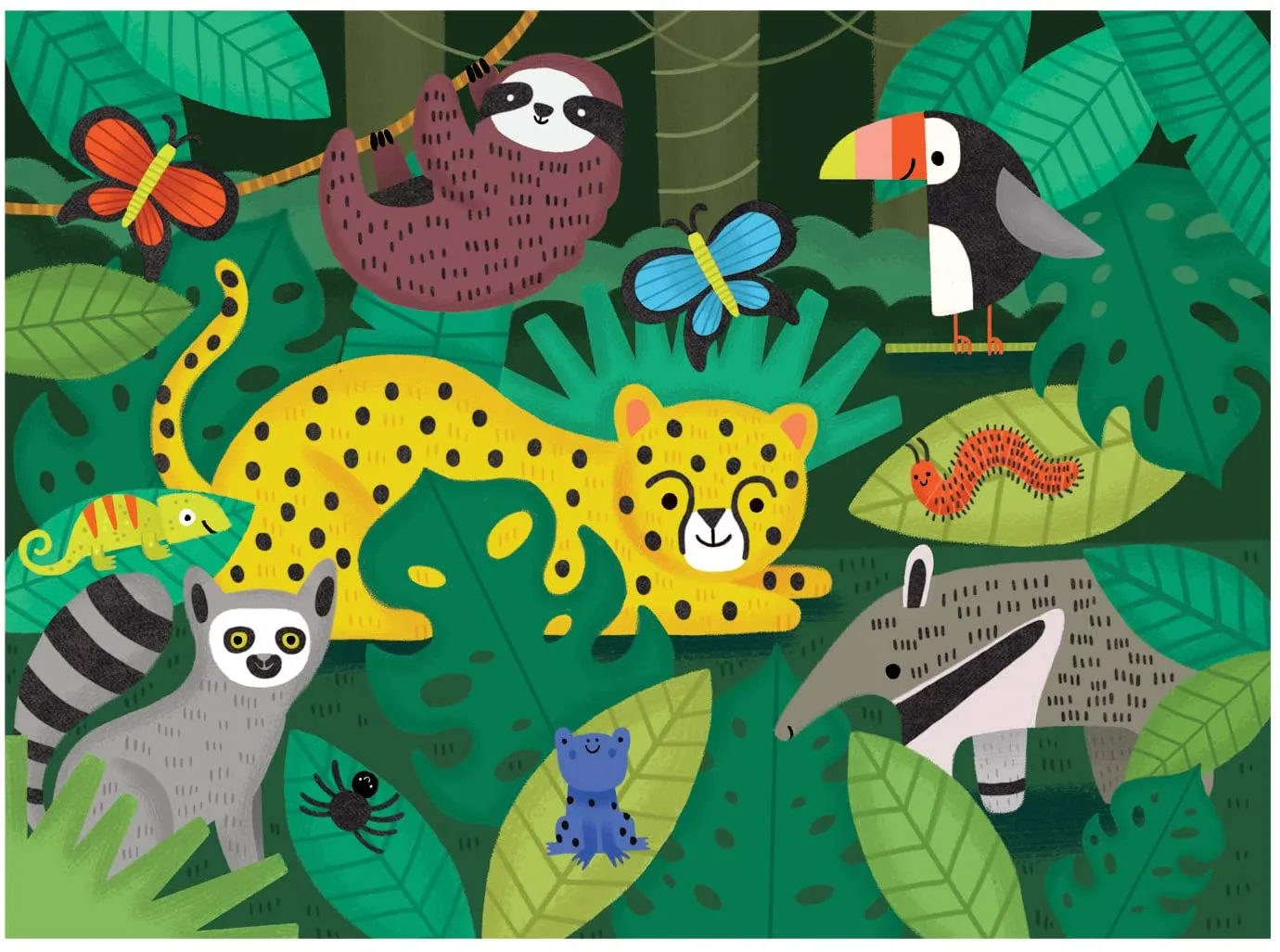 Fuzzy 42 Piece Puzzles