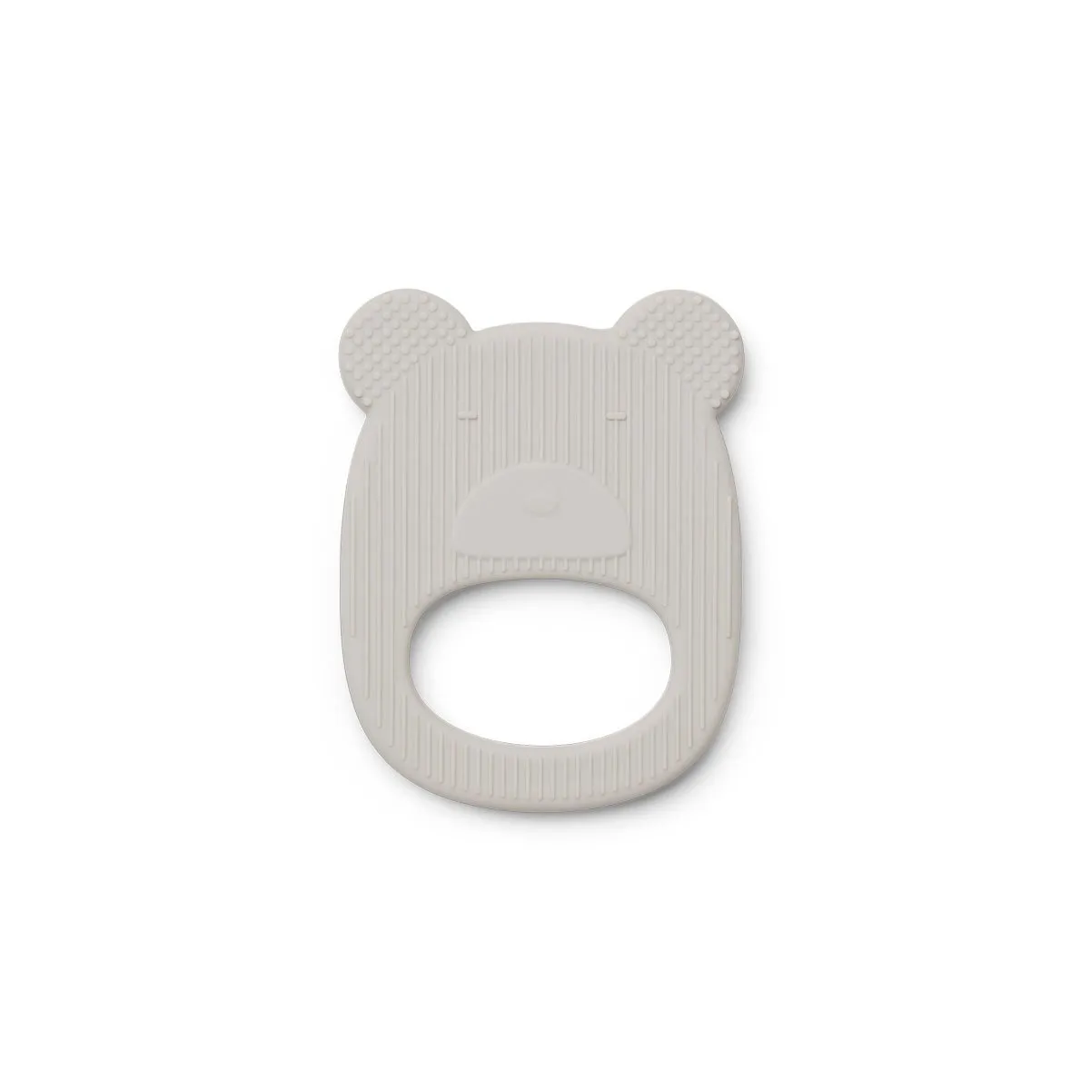 Gemma Silicone Teether - Mr bear dumbo grey