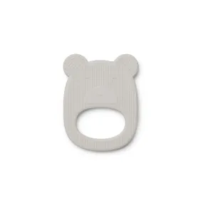 Gemma Silicone Teether - Mr bear dumbo grey