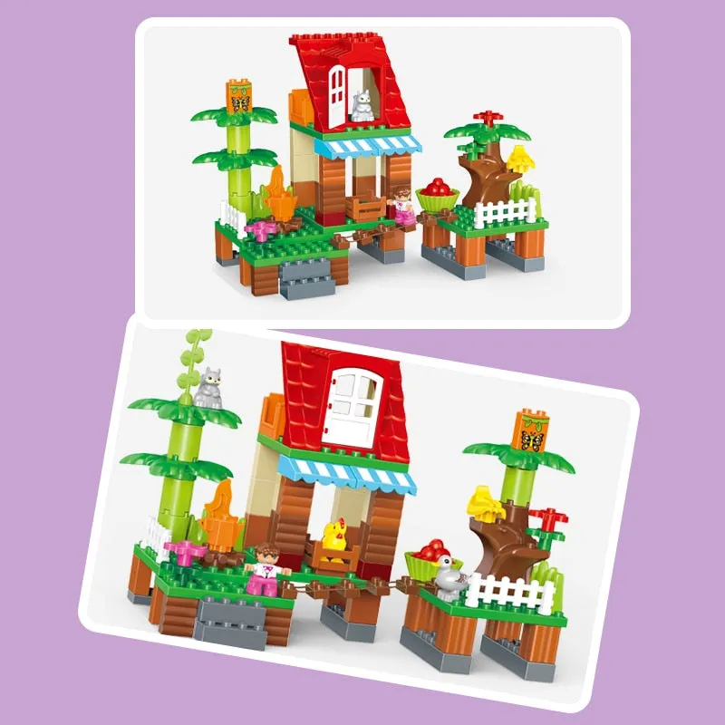 Gorock Big Building Blocks Jungle House
