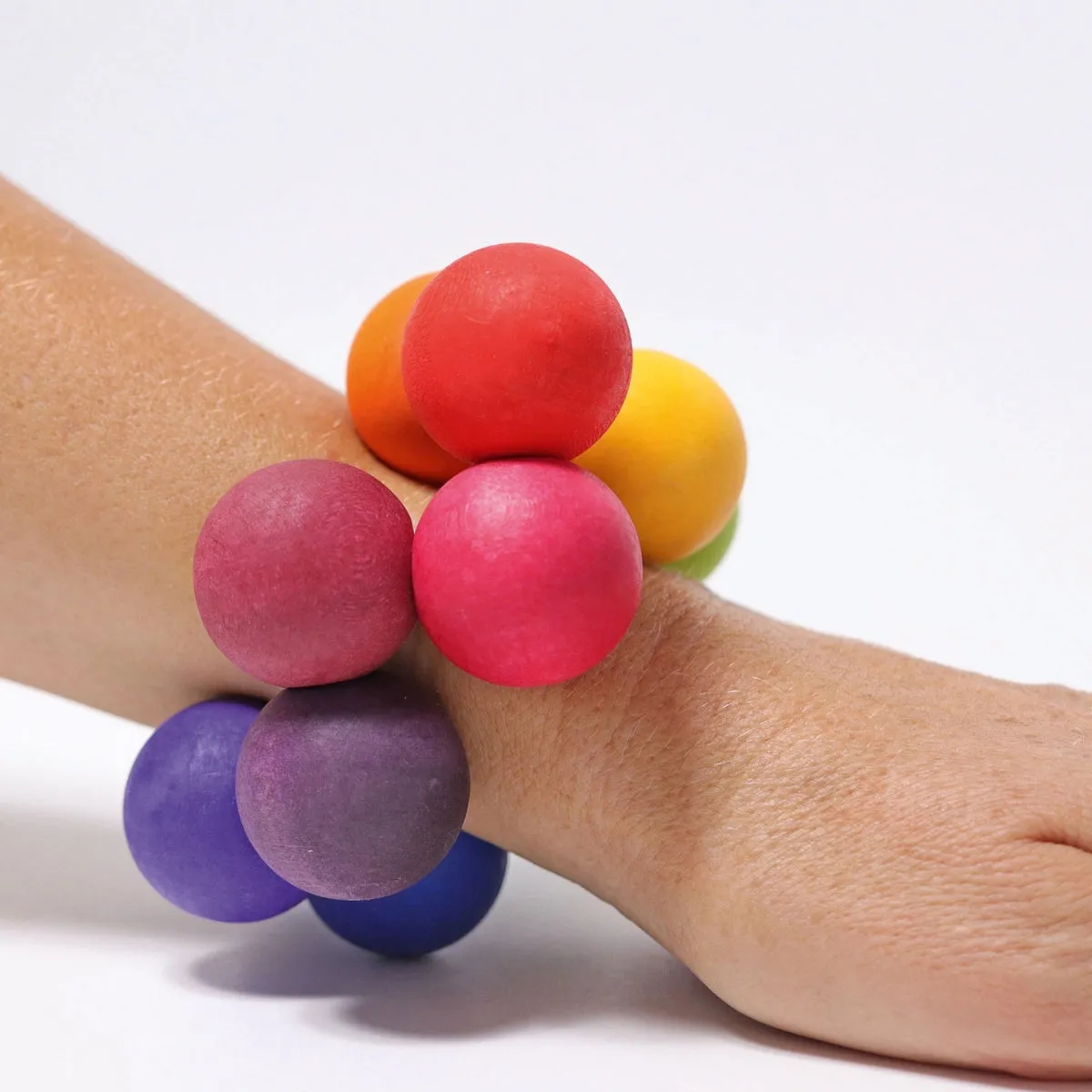 Grimm's Grasping Toy - Beads Rainbow
