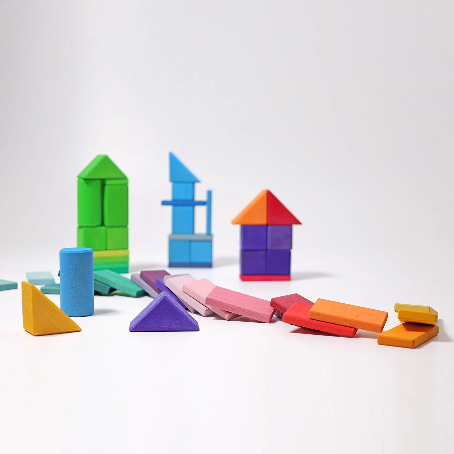 Grimm's Shape and Colours Building Set 3yrs 
