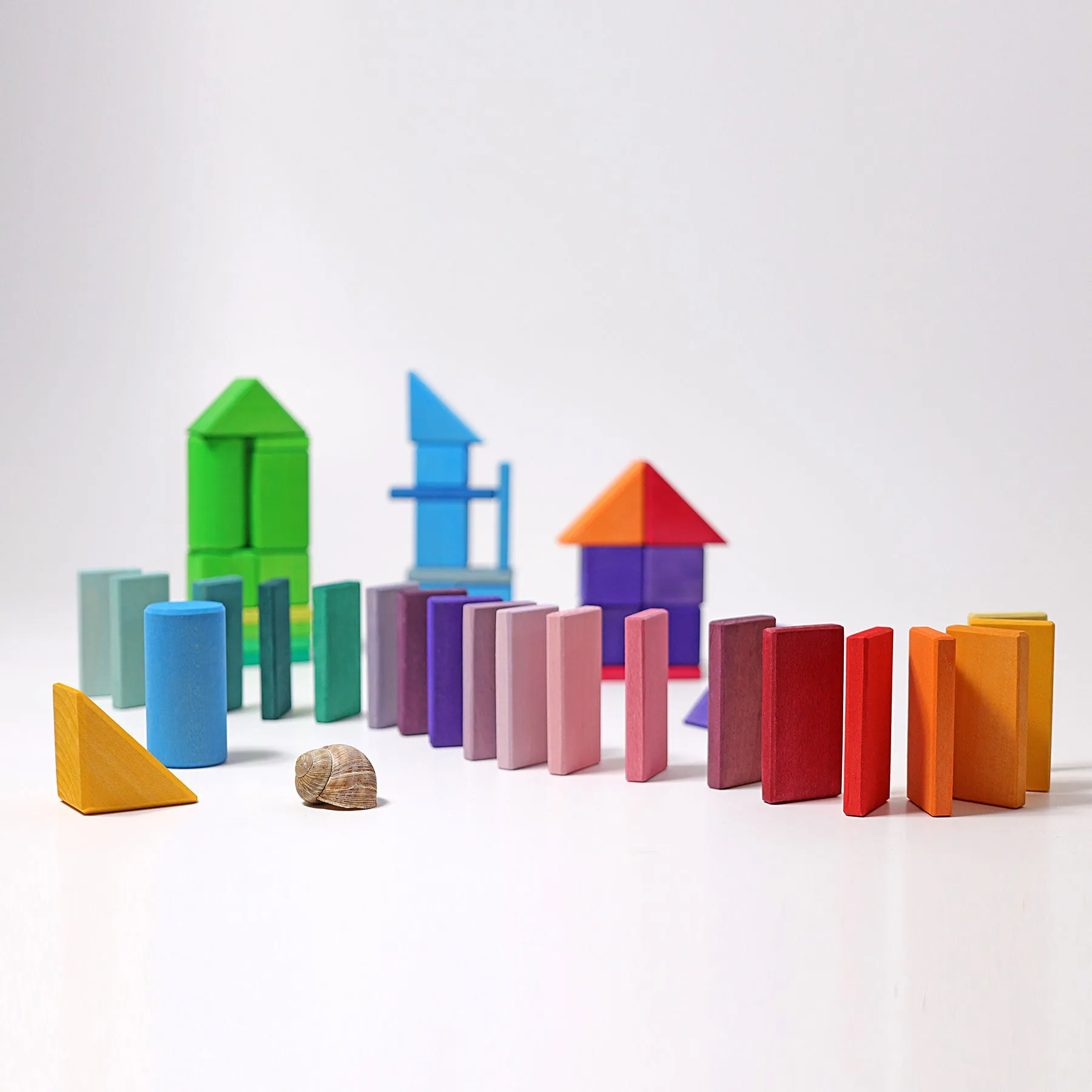 Grimm's Shape and Colours Building Set 3yrs 
