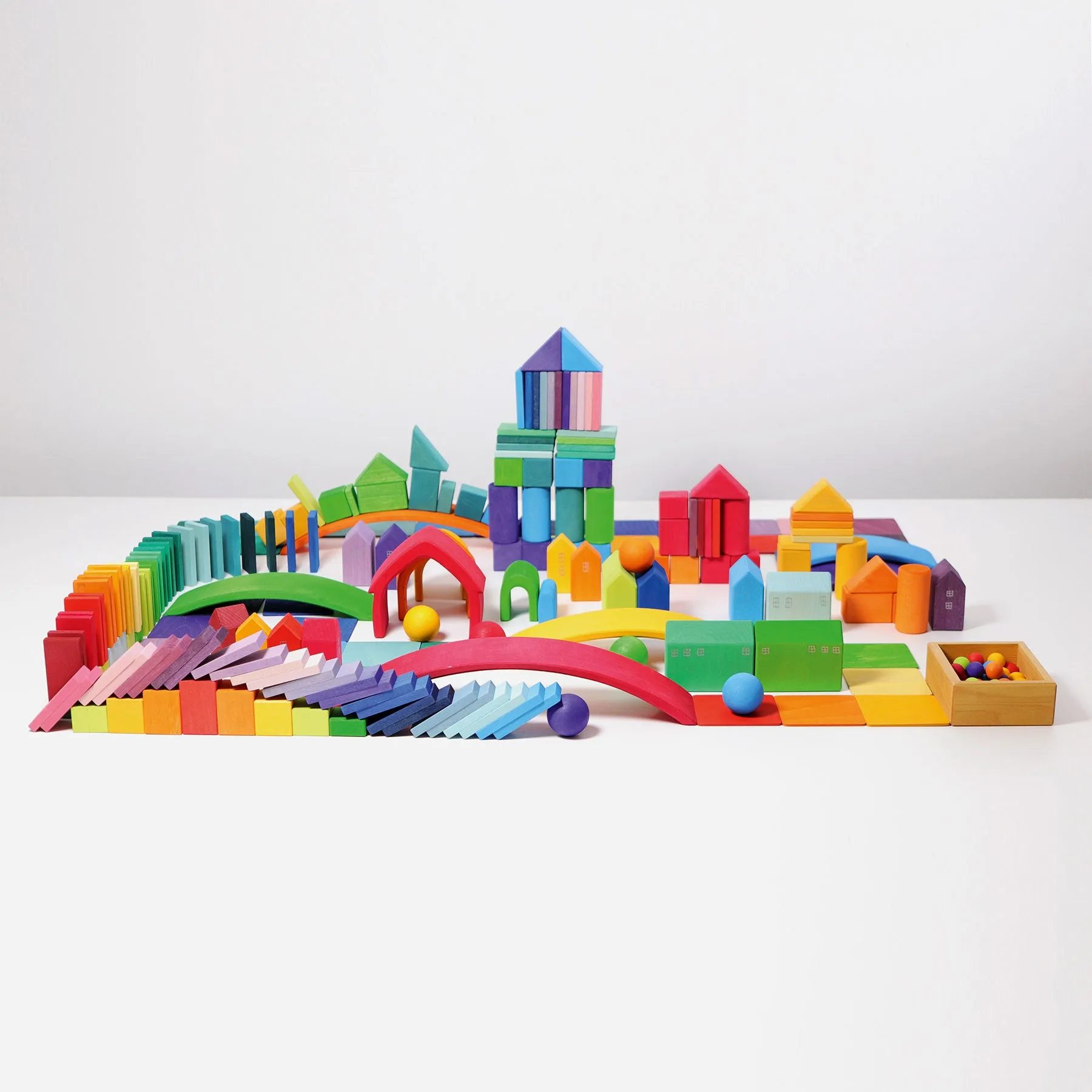 Grimm's Shape and Colours Building Set 3yrs 