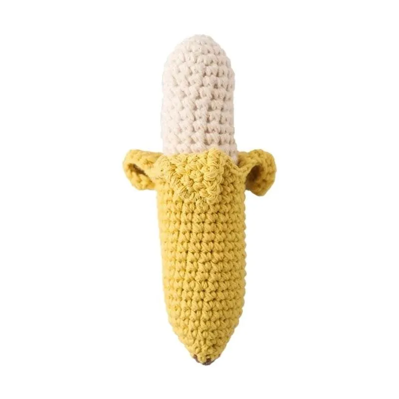 Handmade Wooden Crochet Rattles - 14 Styles