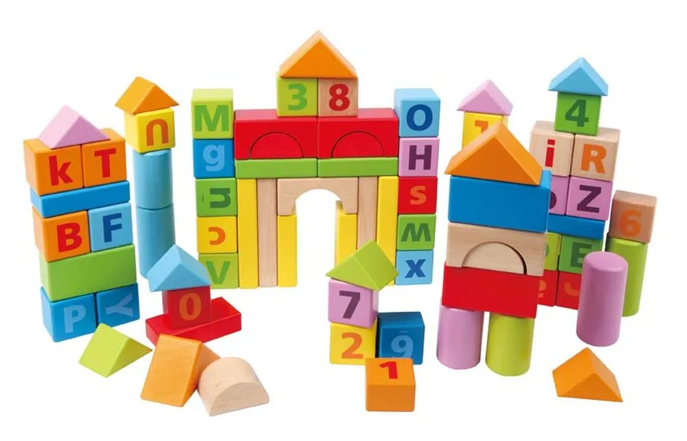 Hape 80P Barreled Blocks