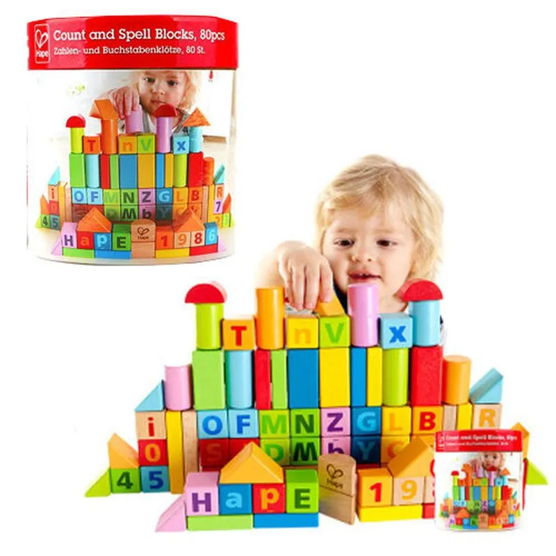 Hape 80P Barreled Blocks