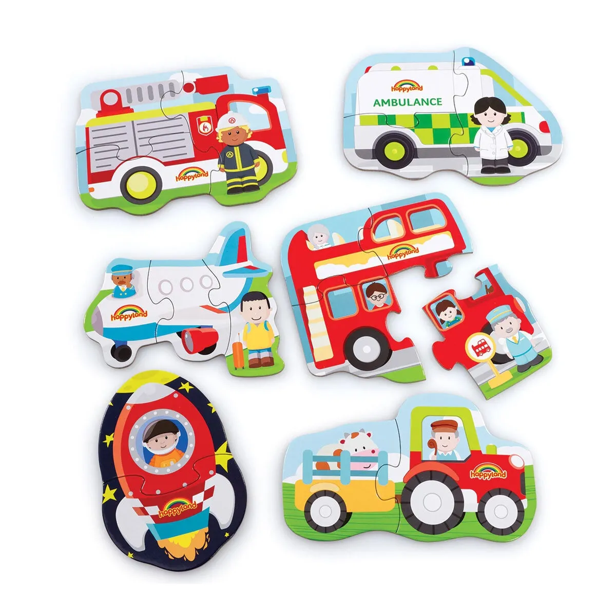 Happyland Vehicle Puzzle