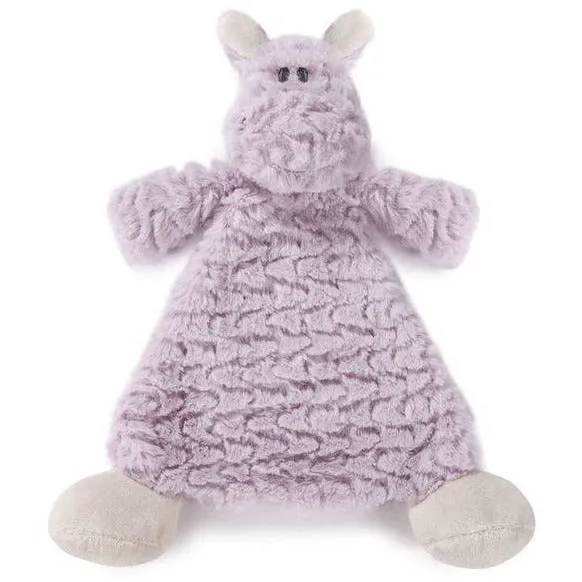 Harlow Hippo Rattle Blankie