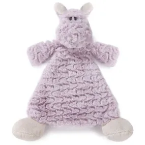 Harlow Hippo Rattle Blankie