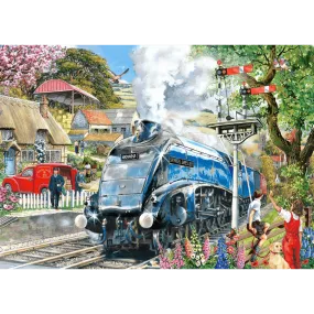 House of Puzzles Knight Train - BIG 500 Piece Jigsaw Puzzle