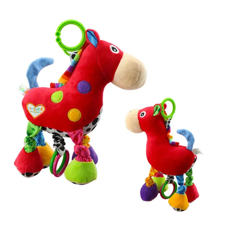 Infant  Cute Plush Donkey Musical Toys