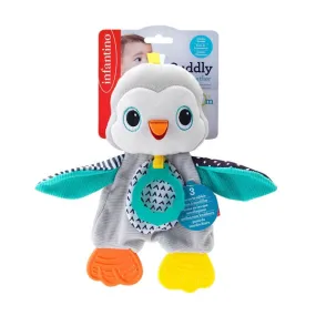 Infantino Cuddly Teether - Penguin (0m )