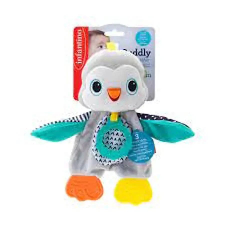 Infantino - Cuddly Teether - Penguin