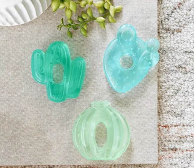 Itzy Ritzy Cutie Cooler Cactus Water Filled Teethers