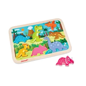 Janod Dinosaurs Chunky Puzzle