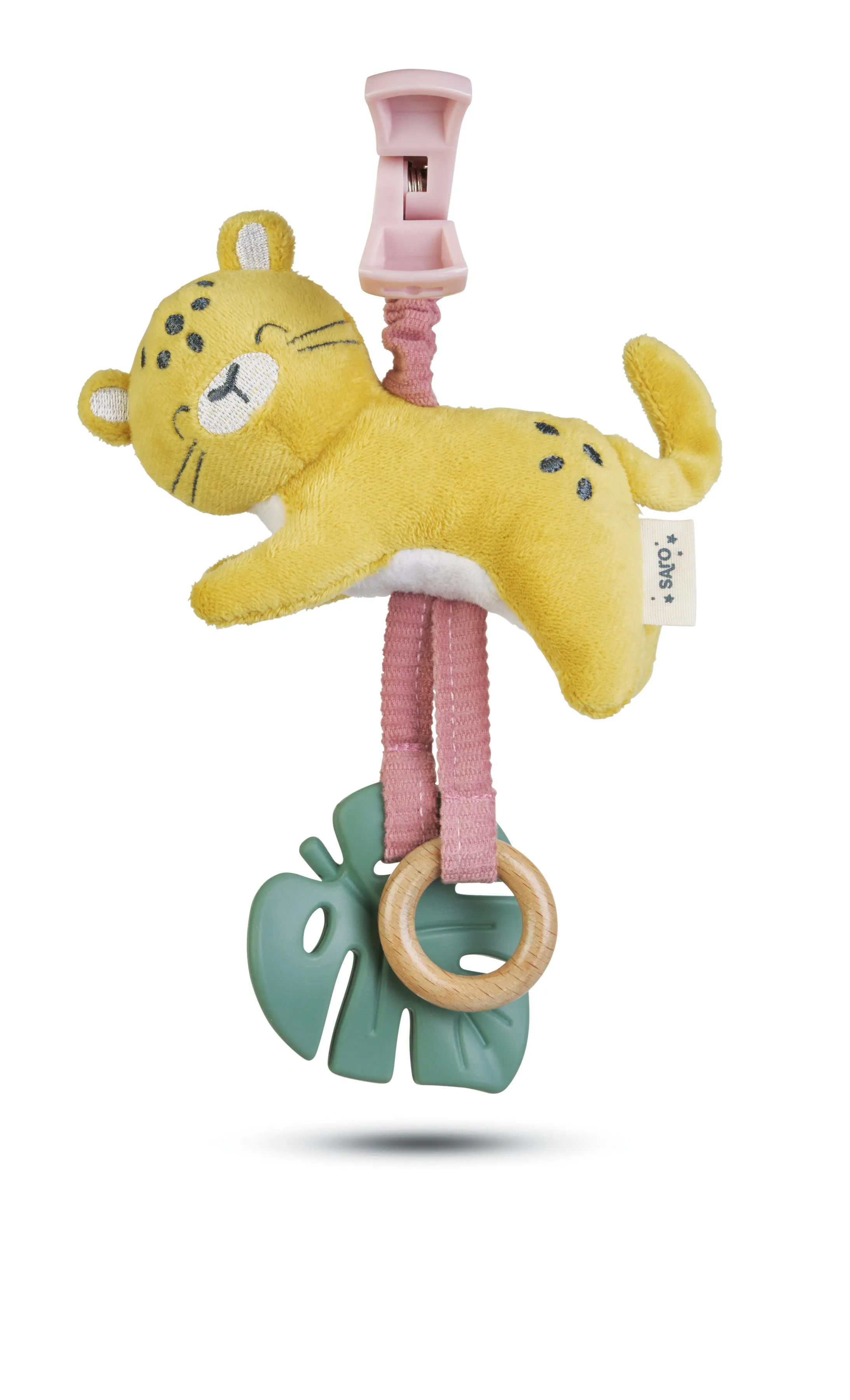 “Jungle Party” Pull Down Rattle