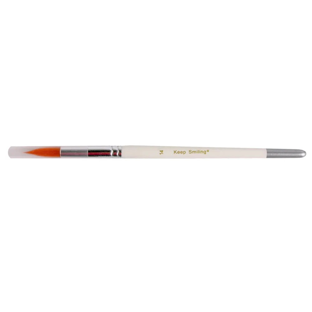Keep Smiling G1010/14  Artist Brush, White