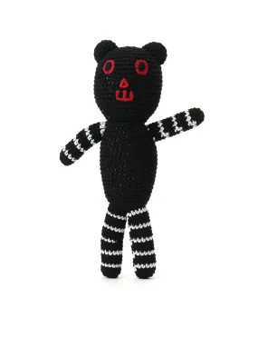 KNITTED SKULL BEAR