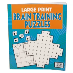 Large Print Brain Training Puzzles