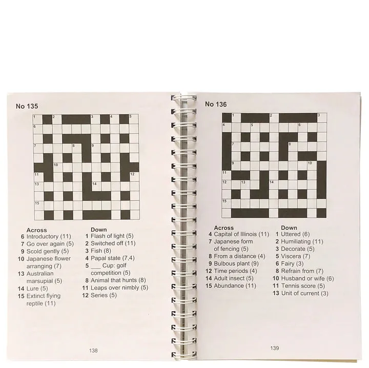 Large Print Crossword Puzzles - More Than 200 Puzzles to Complete