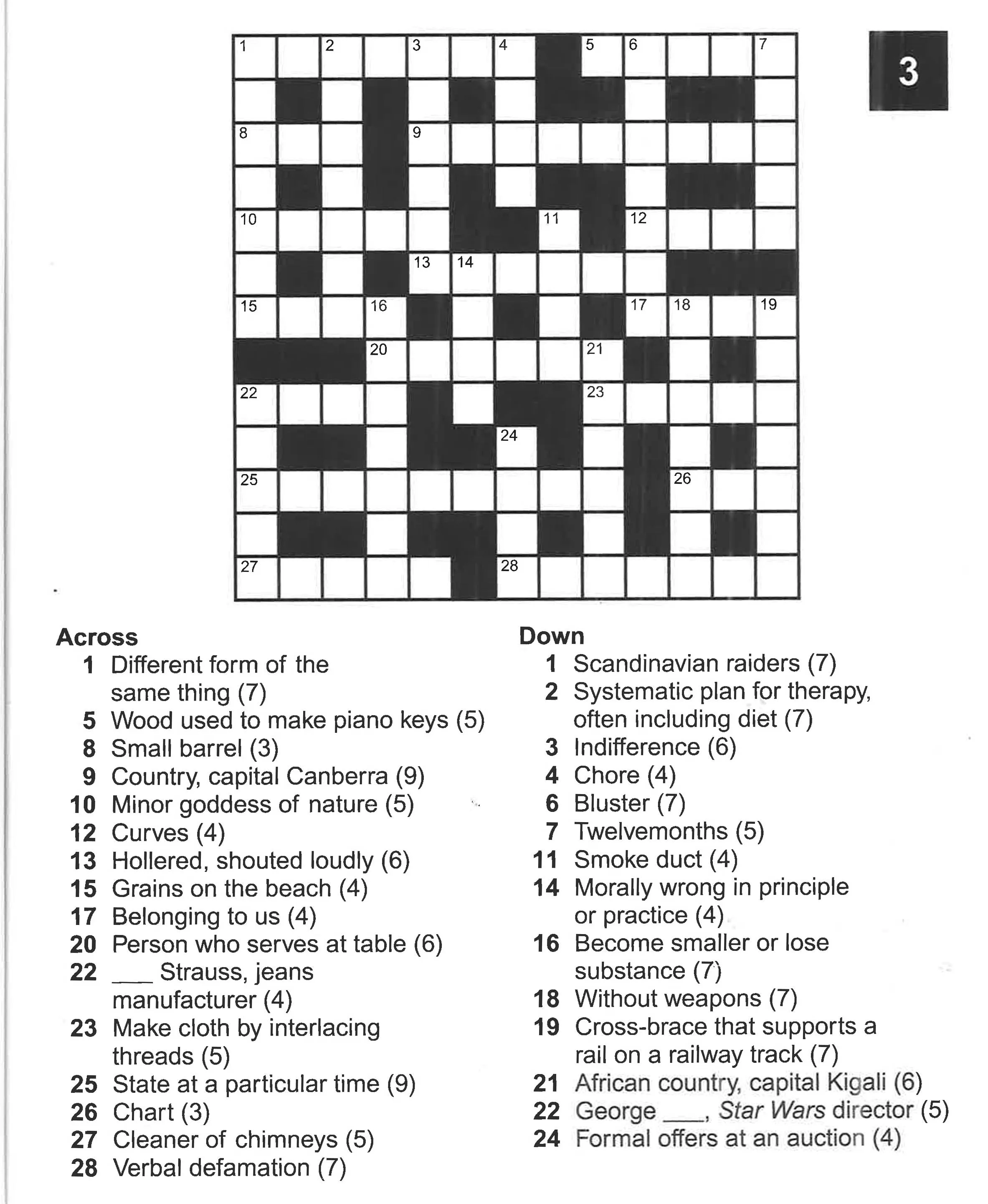 Large Print: Crosswords Easy-To-Read-Puzzles