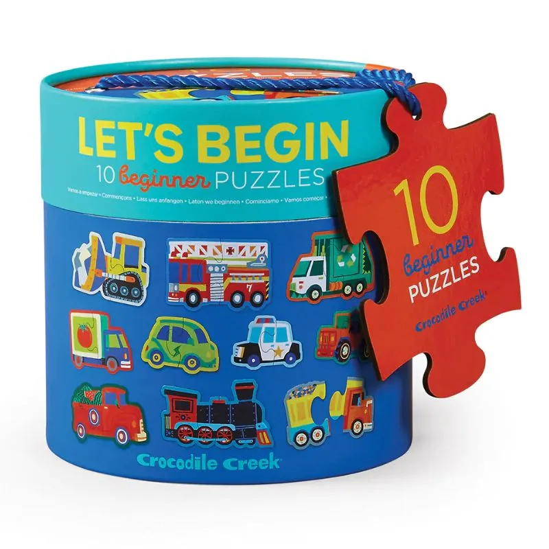 Let's Begin 2 Piece Puzzles