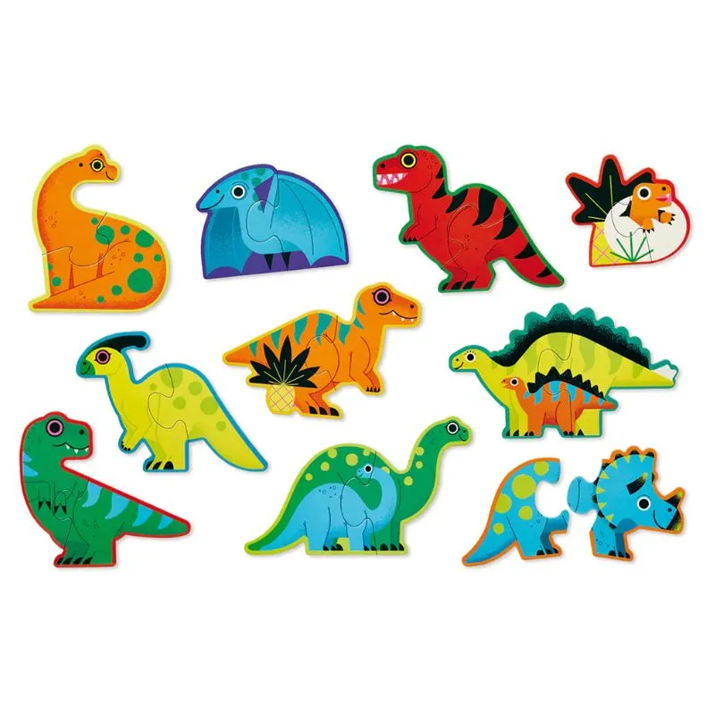 Let's Begin 2 Piece Puzzles