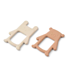 Liewood - Classic Teether 2PK (Tuscany Rose/Apple)