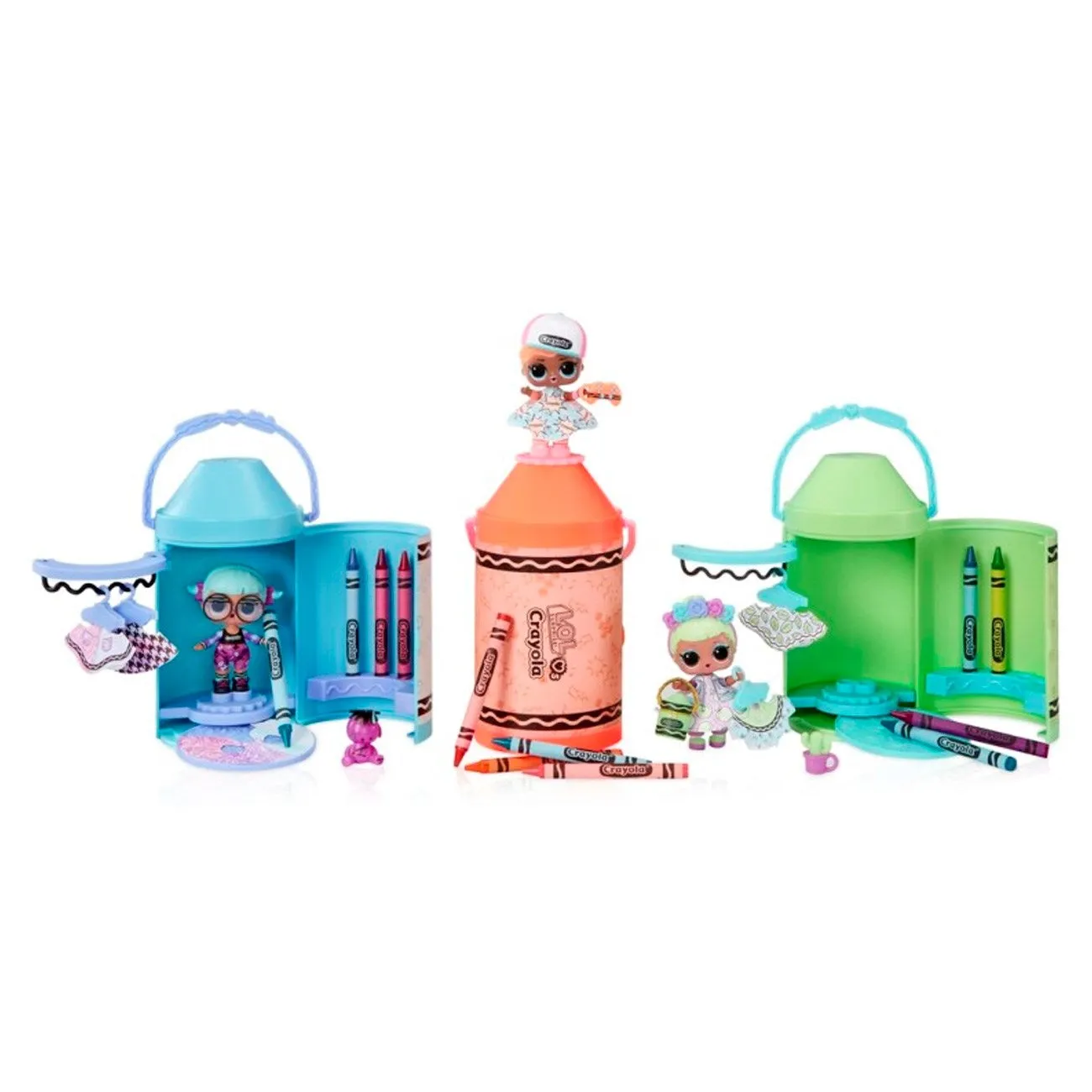 L.O.L. Surprise! Loves Crayola Tots Color Me Studio Pdq