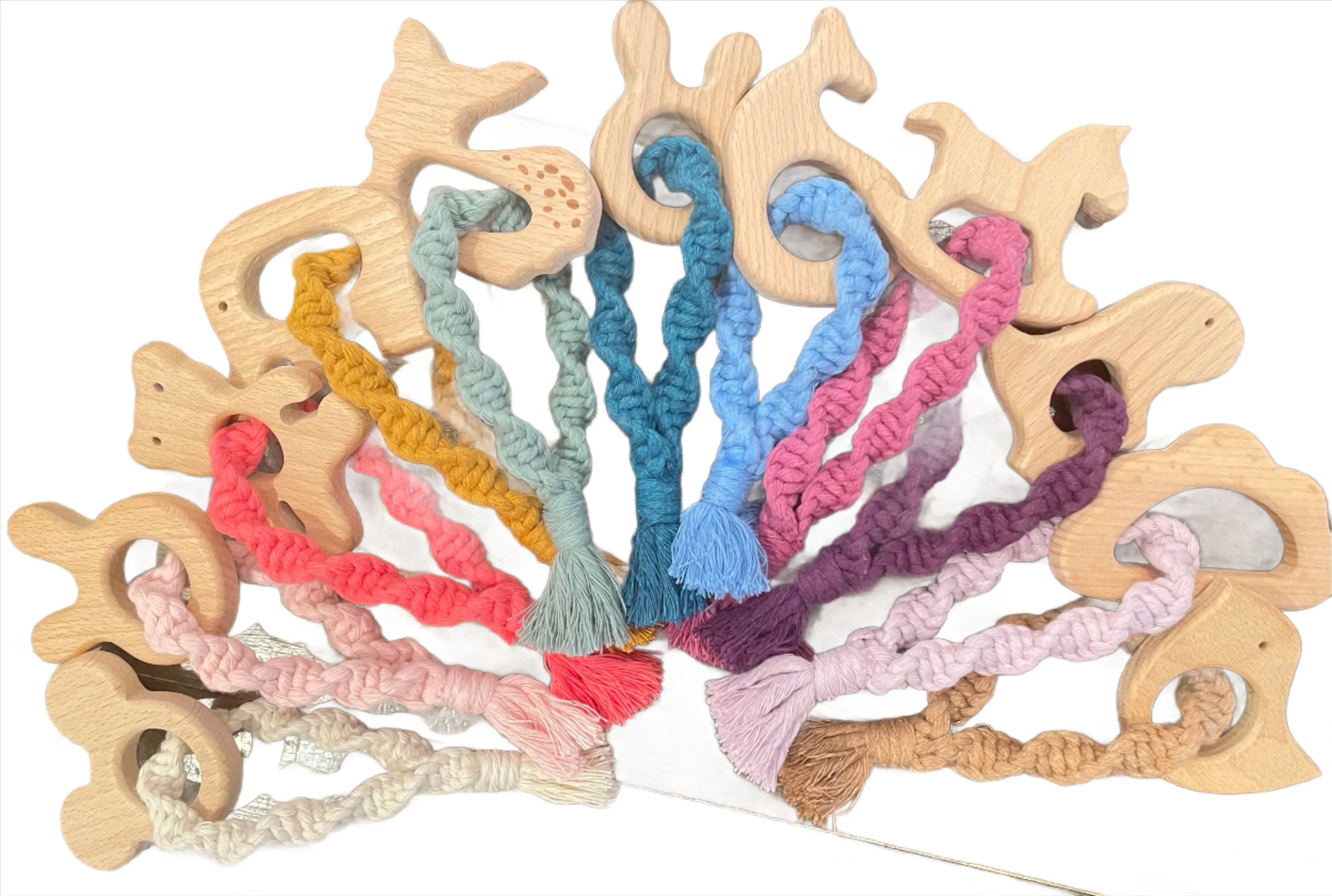 Macrame Baby Teethers