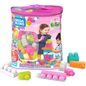 MEGA Bloks Big Building Bag, 80 Pieces