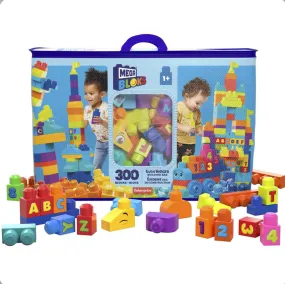 MEGA BLOKS Even Bigger Building Blocks Storage Bag 300 Pieces 07249