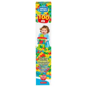 Mega Bloks Sky High Building Set First Builders 100 Large Blocks