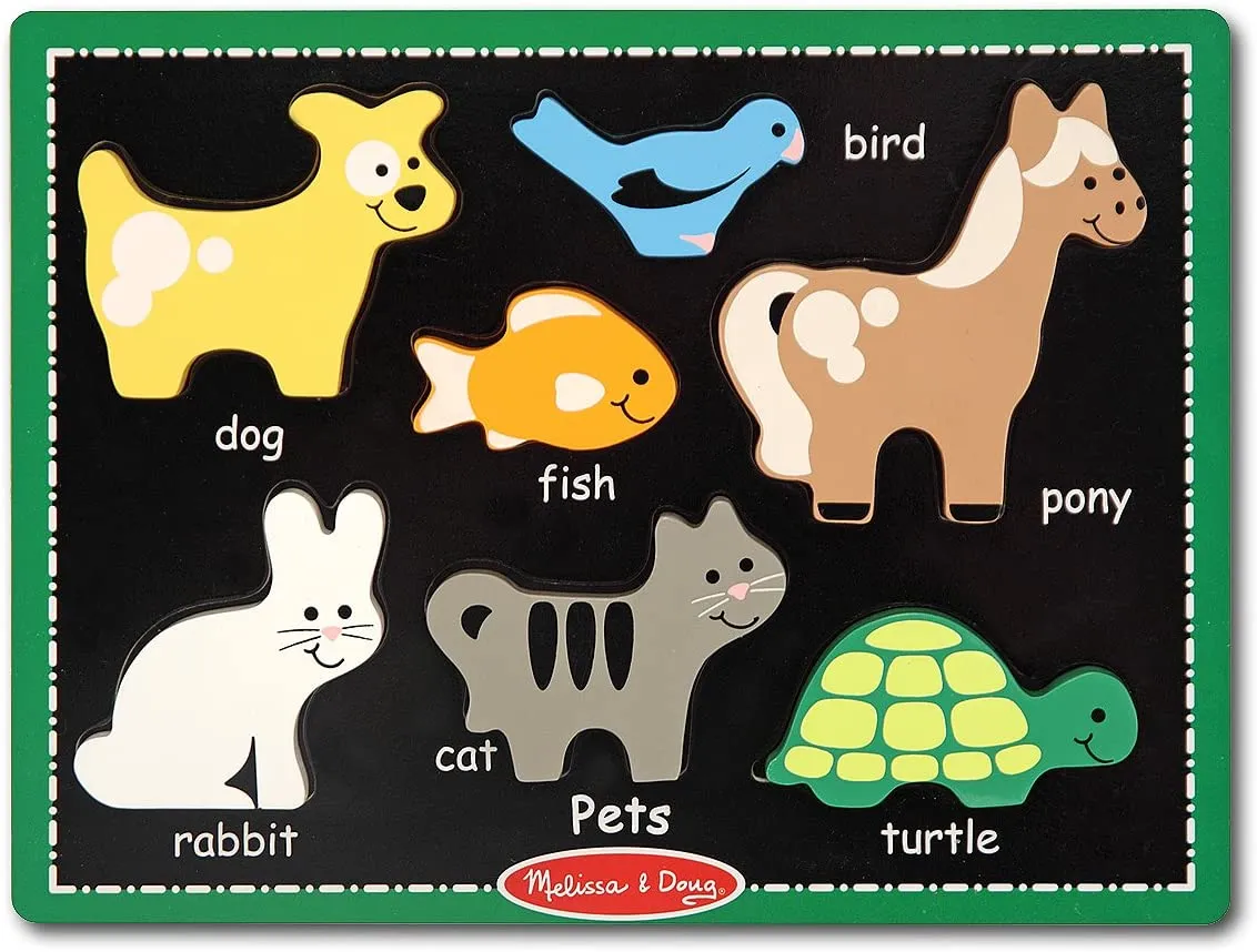 Melissa and Doug My First Chunky Puzzle Pets 000772037143 Ages 2 