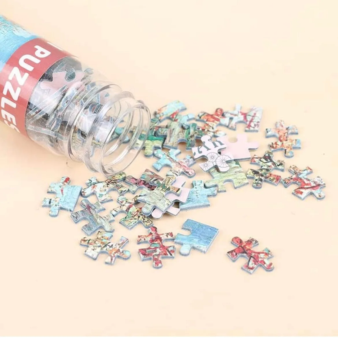 Mini Test Tube Puzzle - Mona Lisa