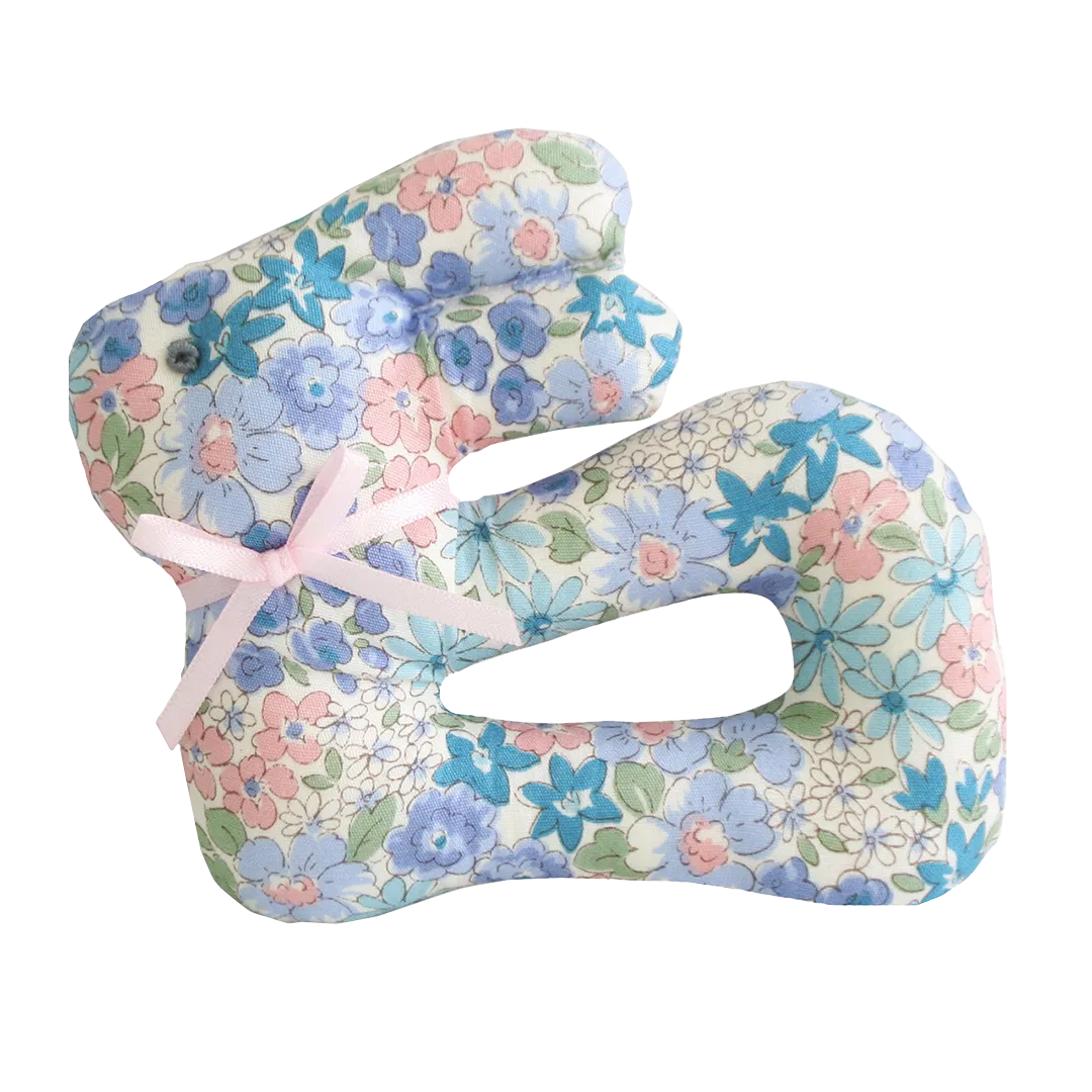 My 1st Bunny Rattle - Liberty Blue