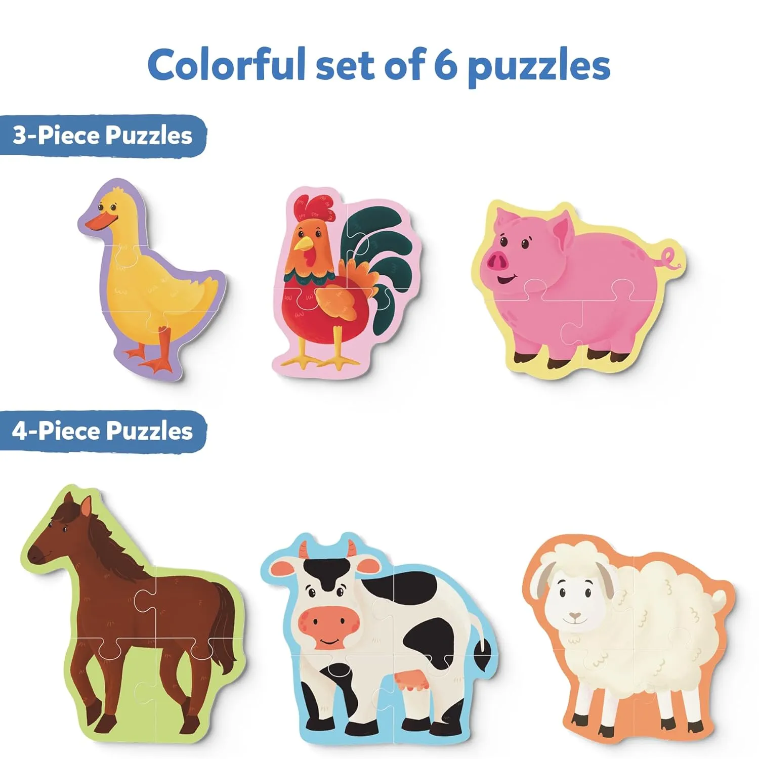 My First Puzzle Set - At The Farm