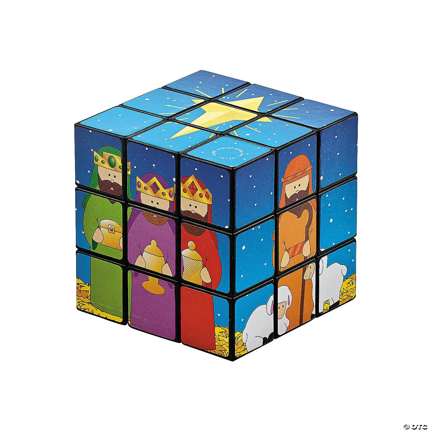 Nativity Puzzle Cube