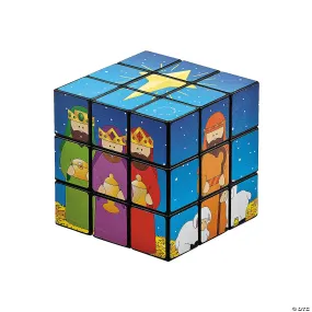 Nativity Puzzle Cube