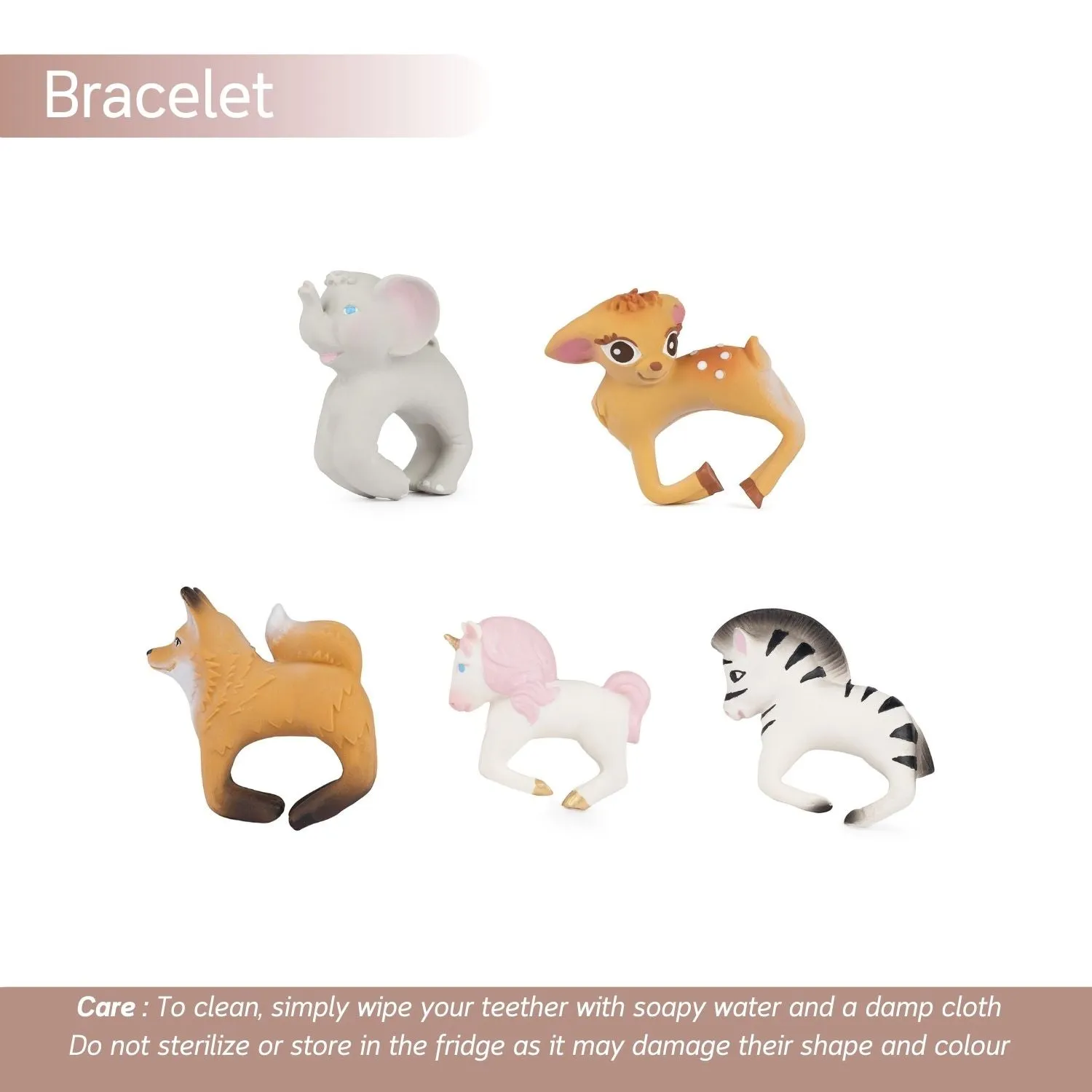 Nelly The Elephant Bracelet Teether