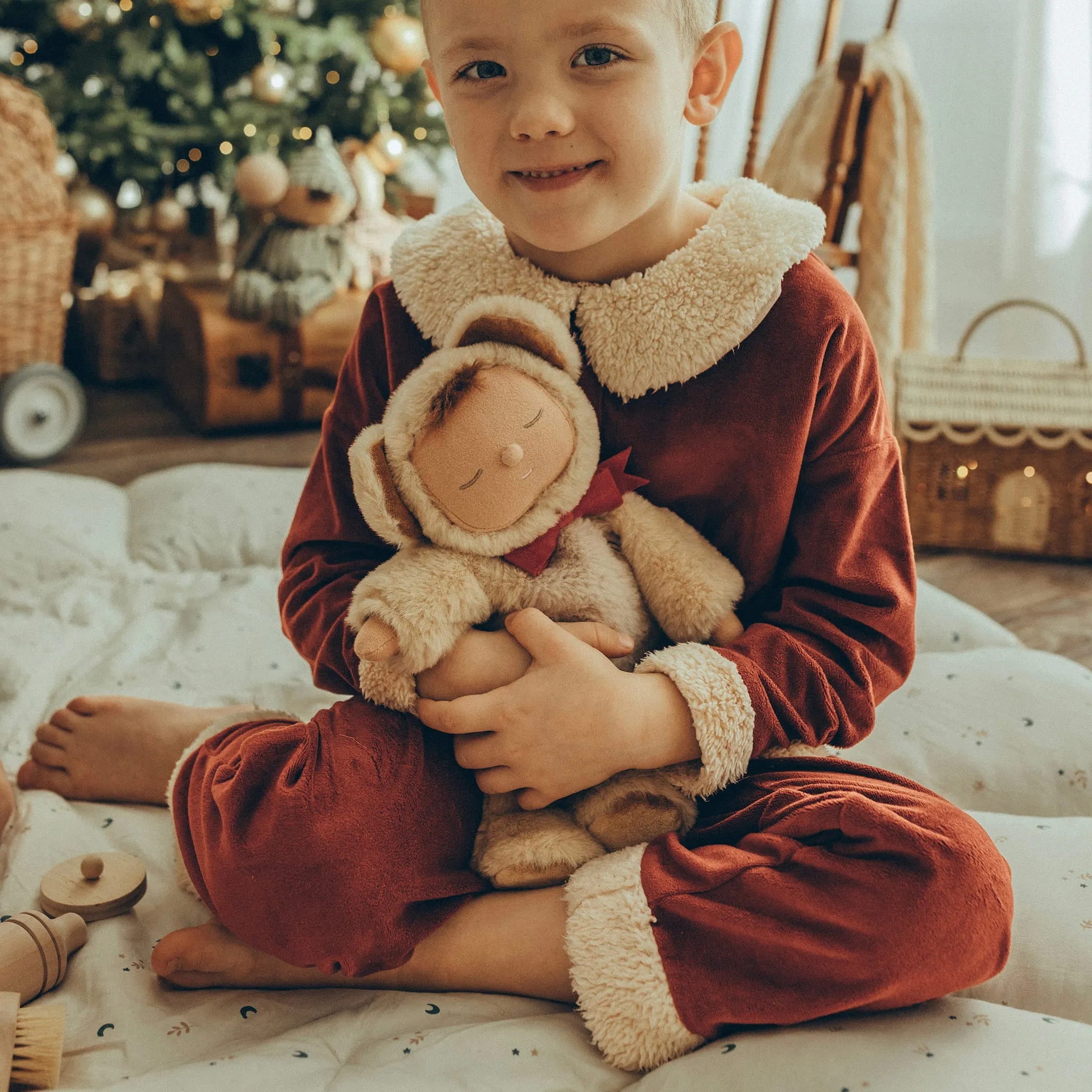 Olli Ella Cozy Dinkum - Crumble Teddy