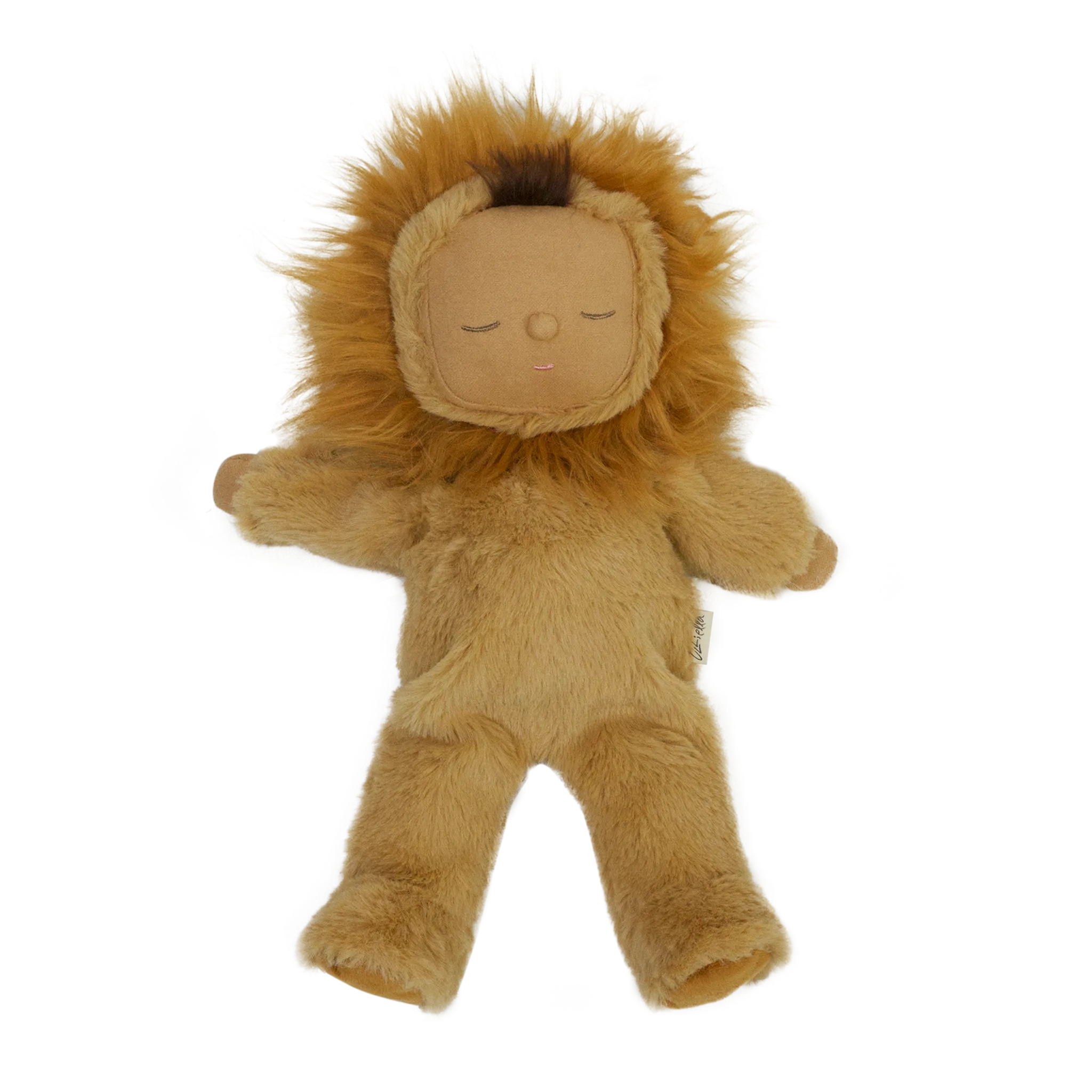 Olli Ella Cozy Dozy Dinkum Doll - Lion Pip Caramel