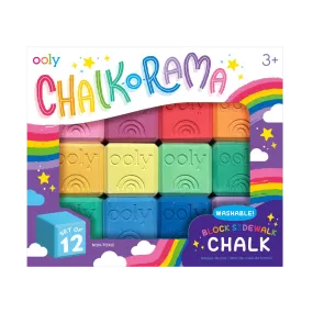 Ooly Chalk-O-Rama! Block Sidewalk Chalk