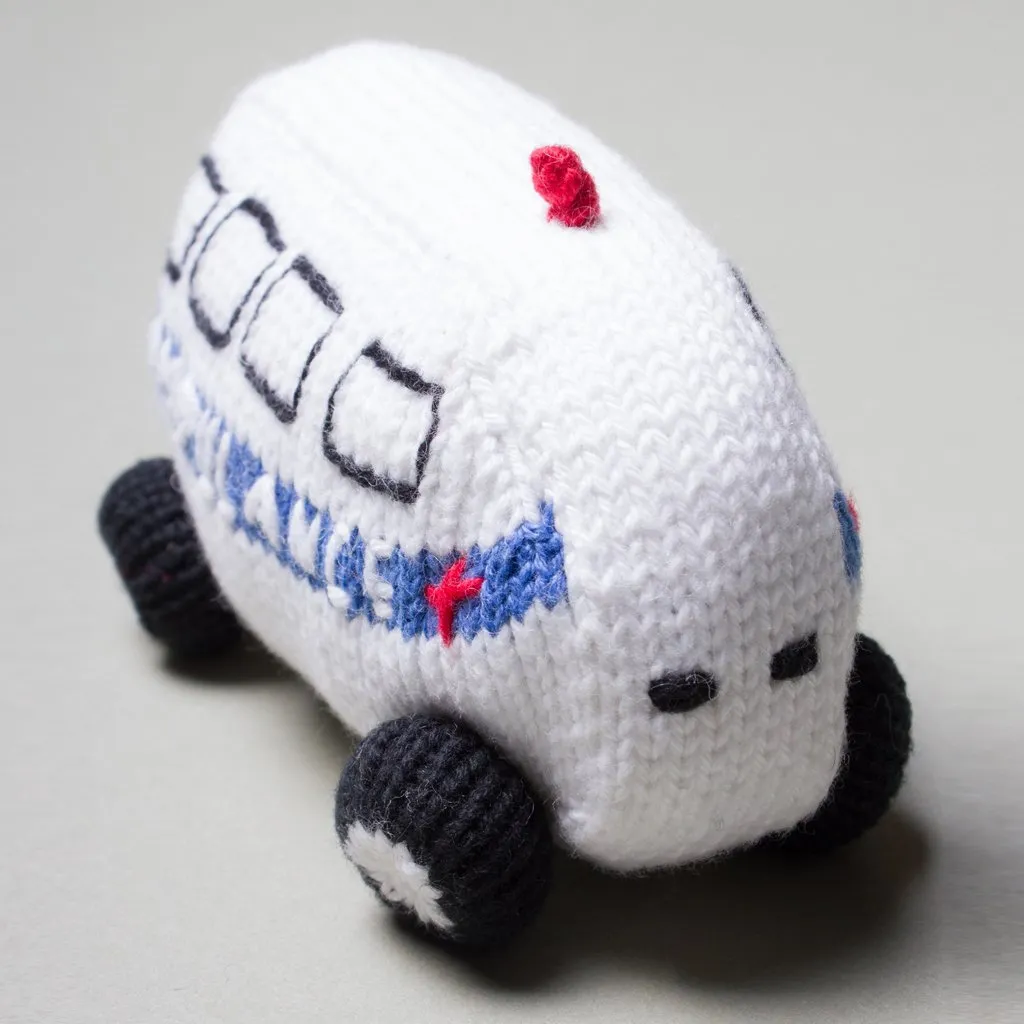 Organic Baby Toys - Newborn Rattles | Ambulance