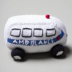Organic Baby Toys - Newborn Rattles | Ambulance